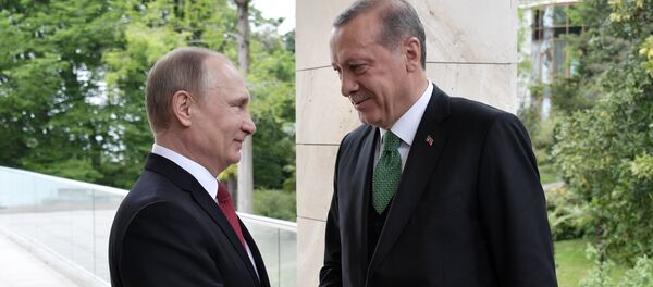 Vladimir Putin và Recep Tayyip Erdogan - Sputnik Việt Nam