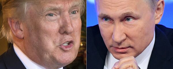 Donald Trump và Vladimir Putin - Sputnik Việt Nam