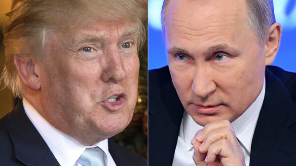 Donald Trump và Vladimir Putin - Sputnik Việt Nam