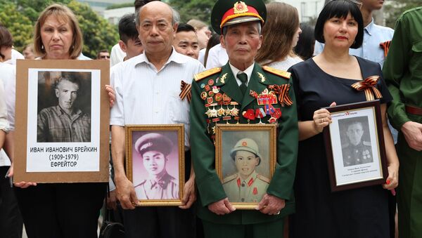 “Trung đoàn bất tử” tại Hà Nội - Sputnik Việt Nam