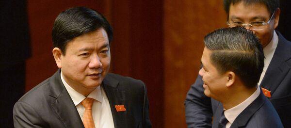 Ông Đinh La Thăng, Ủy viên Bộ Chính trị, Bí thư Thành ủy TP.HCM. - Sputnik Việt Nam