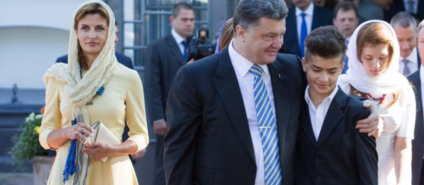Gia đình Poroshenko Gia đình Poroshenko - Sputnik Việt Nam