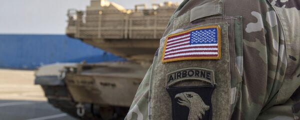 Американская танковая бригада в немецком порту Бремерхафен - Sputnik Việt Nam