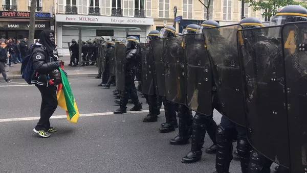 biểu tình ở Paris - Sputnik Việt Nam