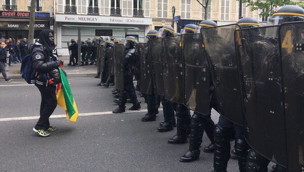 biểu tình ở Paris - Sputnik Việt Nam