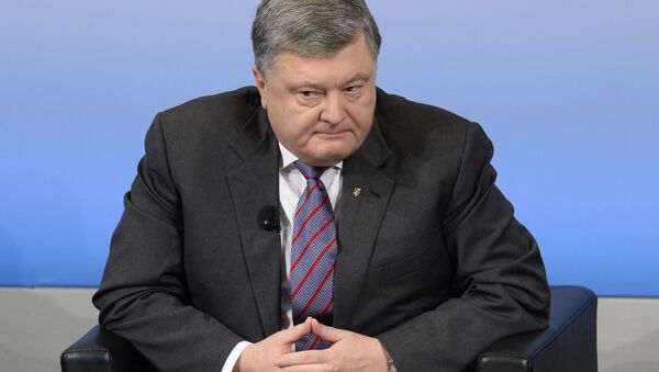 Tổng thống Ukraina Petr Poroshenko - Sputnik Việt Nam