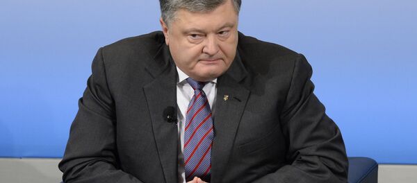 Tổng thống Ukraina Petr Poroshenko - Sputnik Việt Nam