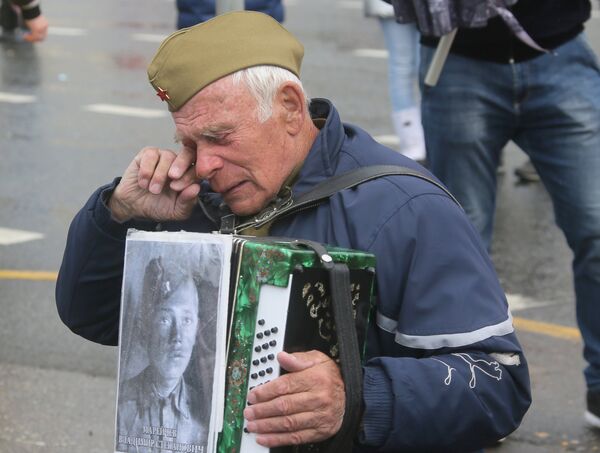 Hoạt động “Trung đoàn Bất tử” tại Matxcơva Hoạt động “Trung đoàn Bất tử” tại Matxcơva - Sputnik Việt Nam