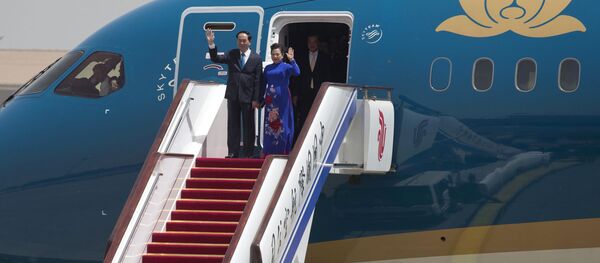 Chủ tịch nước Trần Đại Quang bắt đầu chuyến thăm Trung Quốc - Sputnik Việt Nam