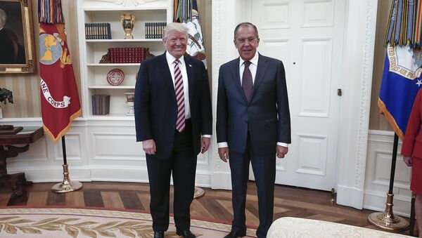 Ông Trump và ông Lavrov - Sputnik Việt Nam