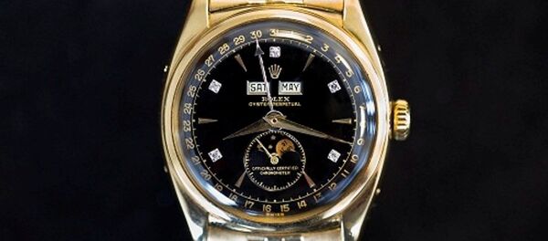 Rolex Reference 6062 có tên “Bao Dai” được kỳ vọng sẽ trở thành chiếc Rolex đắt nhất từng được mang ra đấu giá, nếu nó có thể đạt trên 2,5 triệu USD. - Sputnik Việt Nam