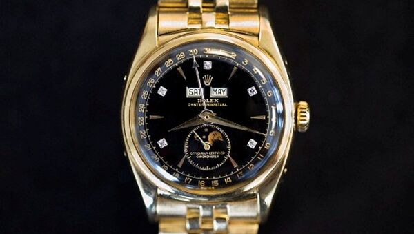 Rolex Reference 6062 có tên “Bao Dai” được kỳ vọng sẽ trở thành chiếc Rolex đắt nhất từng được mang ra đấu giá, nếu nó có thể đạt trên 2,5 triệu USD. - Sputnik Việt Nam