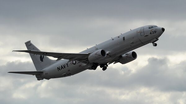 Máy bay tuần tra chống tàu ngầm P-8A Poseidon của Hải quân Mỹ - Sputnik Việt Nam