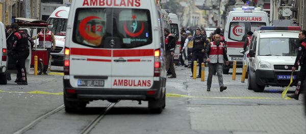 xe cứu thương ở Thổ Nhĩ Kỳ - Sputnik Việt Nam