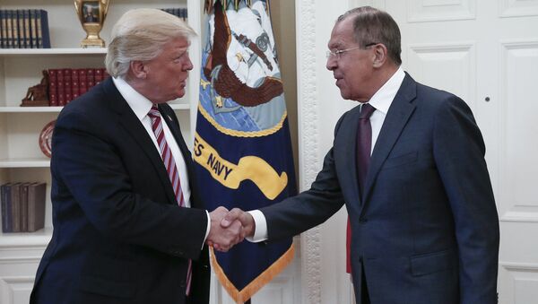 Ông Trump và ông Lavrov - Sputnik Việt Nam