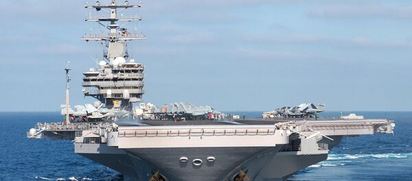 Hàng không mẫu hạm năng lượng nguyên tử “Ronald Reagan” Hàng không mẫu hạm năng lượng nguyên tử “Ronald Reagan” - Sputnik Việt Nam