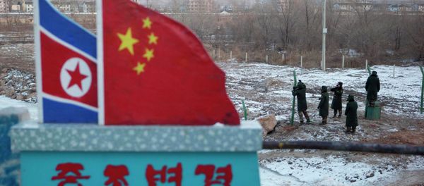 China North Korea Border - Sputnik Việt Nam