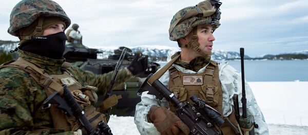 Lính Mỹ tập trận tại Na Uy - Sputnik Việt Nam