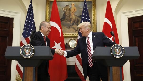 Donald Trump và Recep Tayyip Erdogan - Sputnik Việt Nam