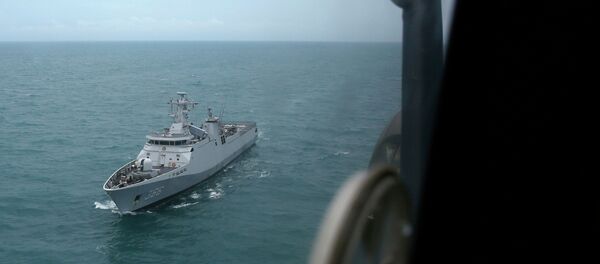 Tàu hộ tống nhỏ KRI Sultan Hasanuddin của Indonesia Tàu hộ tống nhỏ KRI Sultan Hasanuddin của Indonesia - Sputnik Việt Nam