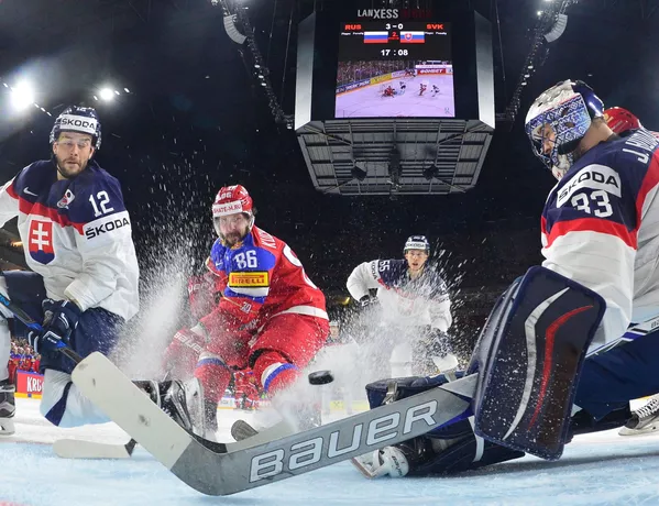 Trận đấu Nga-Slovakia của giải Vô địch hockey 2017. Trận đấu Nga-Slovakia của giải Vô địch hockey 2017. - Sputnik Việt Nam
