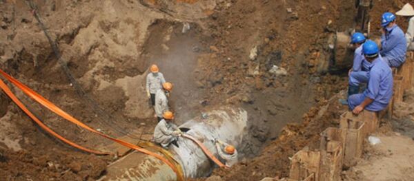 Đường ống nước sạch sông Đà liên tục gặp sự cố trong những năm qua - Sputnik Việt Nam