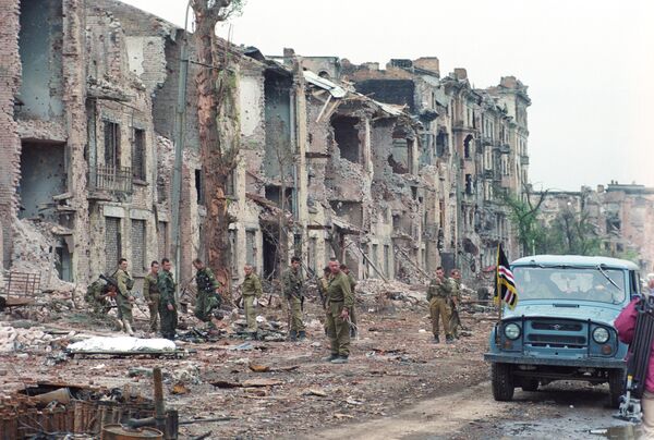 quân nhân Nga tại Grozny, năm 1996 - Sputnik Việt Nam