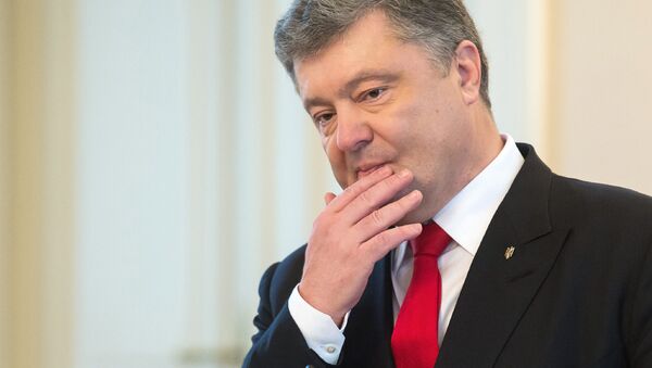 Президент Украины Петр Порошенко - Sputnik Việt Nam