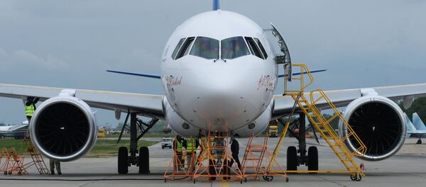 MS-21. Nhìn từ mặt trước. MS-21. Nhìn từ mặt trước. - Sputnik Việt Nam