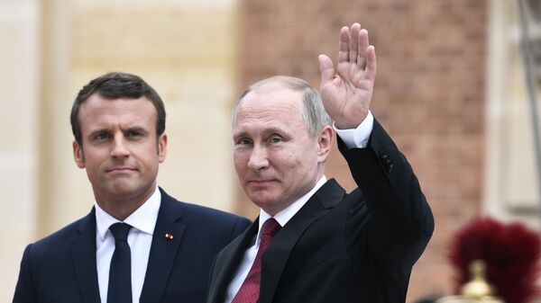 cuộc gặp sắp tới của các ông Vladimir Putin và Emmanuel Macron - Sputnik Việt Nam