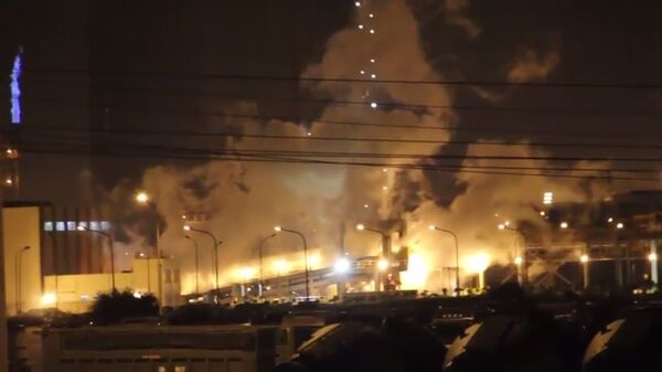 Hiện trường vụ nổ lớn ở Formosa Hà Tĩnh - Sputnik Việt Nam