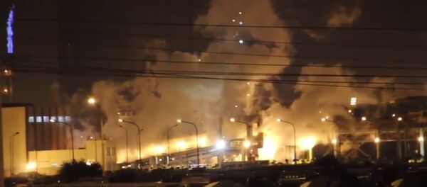 Hiện trường vụ nổ lớn ở Formosa Hà Tĩnh Hiện trường vụ nổ lớn ở Formosa Hà Tĩnh - Sputnik Việt Nam