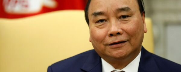 Thủ tướng Nguyễn Xuân Phúc tại cuộc hội đàm trong Nhà Trắng - Sputnik Việt Nam