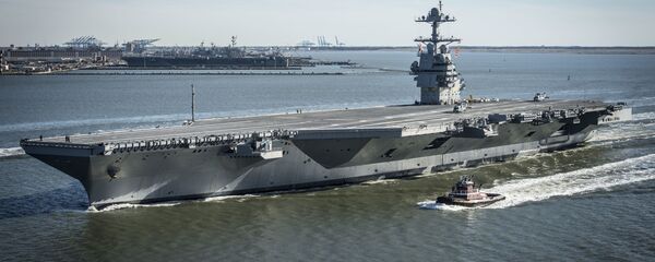 Hải quân Hoa Kỳ tiếp nhận hàng không mẫu hạm đắt giá nhất thế giới làm vũ khí (USS Gerald R. Ford) - Sputnik Việt Nam