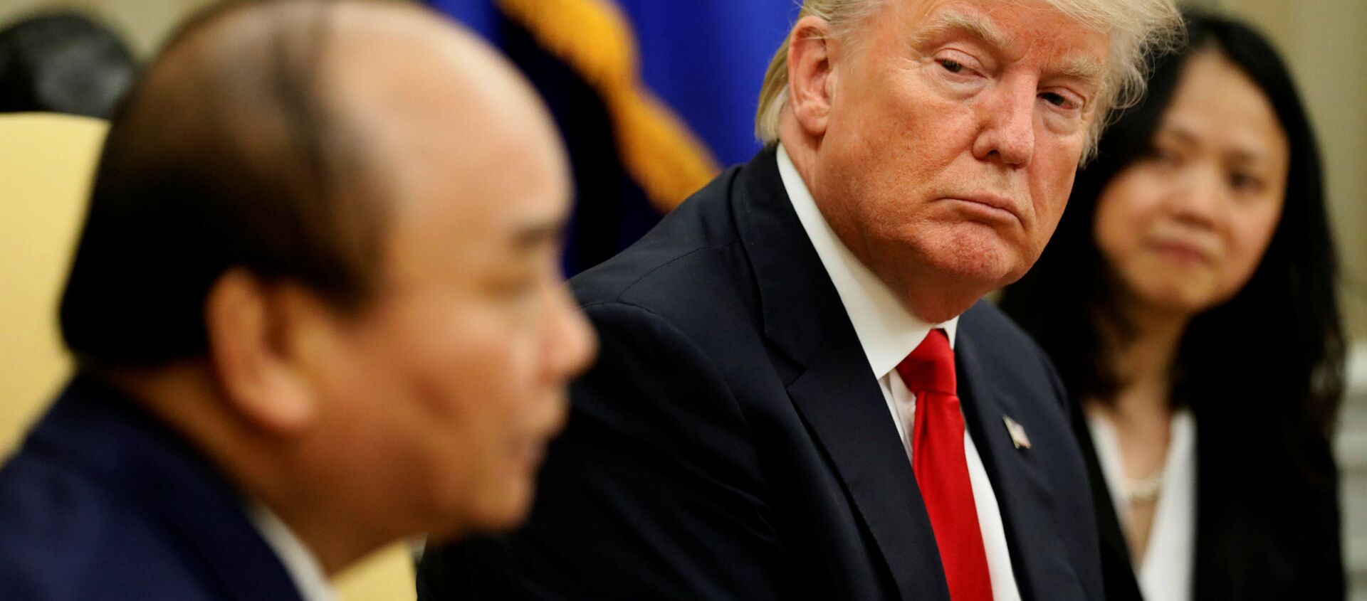  Tổng thống Mỹ Donald Trump và Thủ tướng Nguyễn Xuân Phúc tại Washington - Sputnik Việt Nam, 1920, 15.07.2019