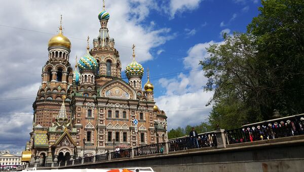 Nhà thờ Chúa Cứu Thế trên máu đổ ở St Petersburg - Sputnik Việt Nam