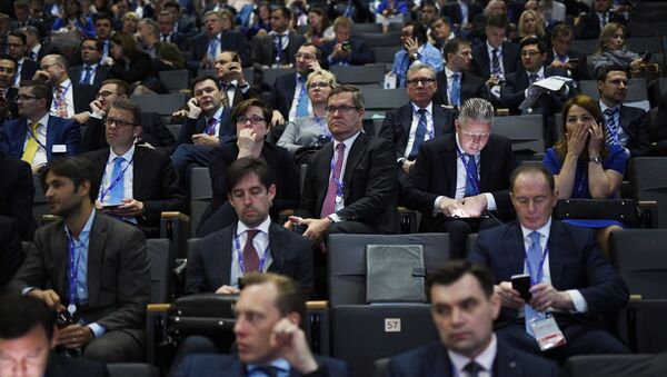 người tham dự SPIEF-2017 - Sputnik Việt Nam