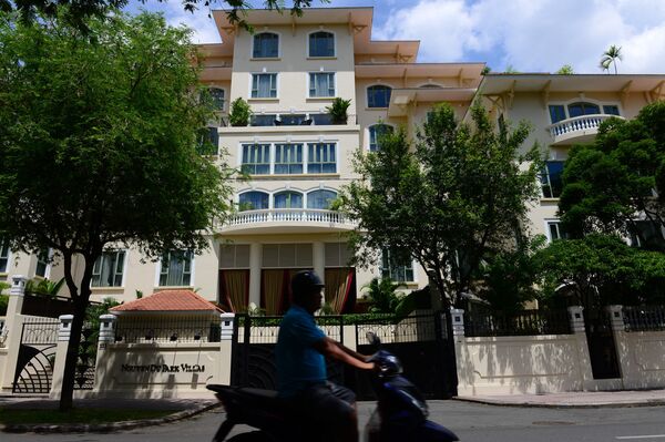 Một trong những biệt thự Dương thuê ở và cất giấu ma túy. Một trong những biệt thự Dương thuê ở và cất giấu ma túy. - Sputnik Việt Nam