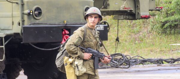 Vừa diễn tập vừa duy trì nhiệm vụ trực ban. Tất cả theo quy định. - Sputnik Việt Nam