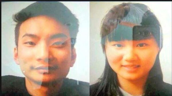 Ảnh hồ sơ của hai công dân Trung Quốc bị IS bắt cóc tại Quetta, Pakistan hồi tháng trước. - Sputnik Việt Nam