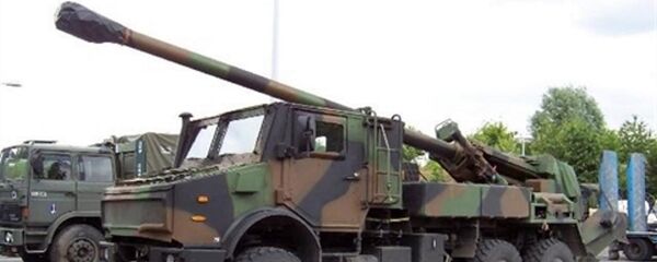 Pháo tự hành CAESAR 155 mm của Quân đội Pháp do Tập đoàn Nexter sản xuất - Sputnik Việt Nam