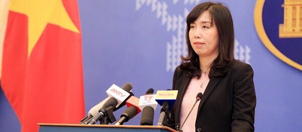 Người Phát ngôn Bộ Ngoại giao Việt Nam Lê Thị Thu Hằng. - Sputnik Việt Nam