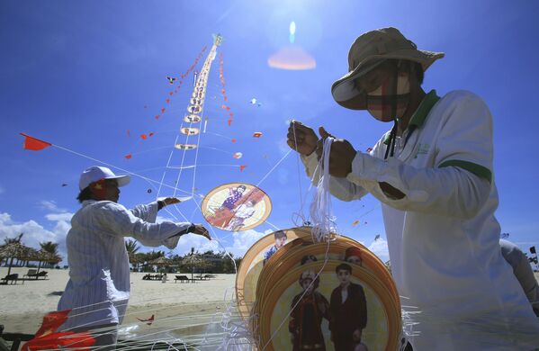 Tại Festival diều ở tỉnh Quảng Nam - Sputnik Việt Nam