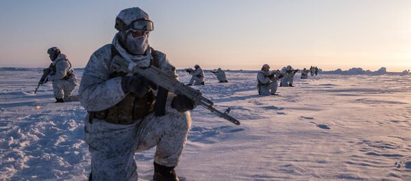 Drill of special ops unit of Chechen Republic near North Pole Drill of special ops unit of Chechen Republic near North Pole - Sputnik Việt Nam