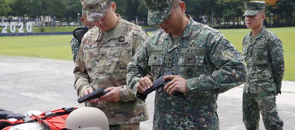 Quân nhân Mỹ và Philippines - Sputnik Việt Nam