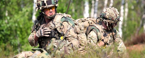 Quân nhân Anh tại cuộc tập trận - Sputnik Việt Nam