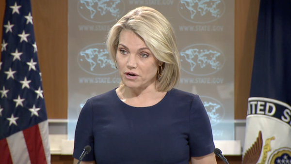 Phát ngôn viên của Bộ Ngoại giao Heather Nauert - Sputnik Việt Nam