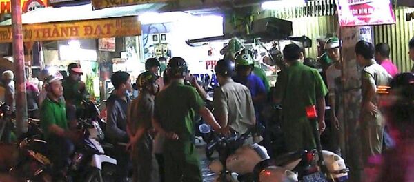 Địa điểm thanh niên chạy xe ôm Grab bike bị chém gần Bến xe miền Tây vào cuối tháng 5 vừa qua - Sputnik Việt Nam