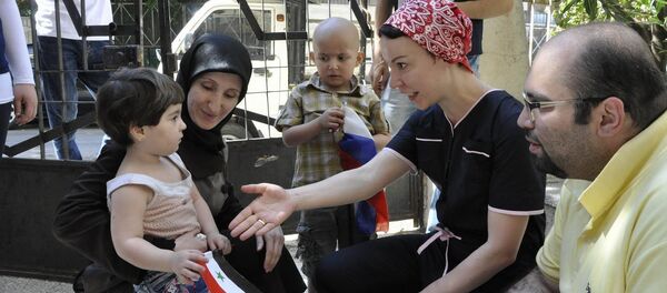 Nga chuyển thuốc cho các bệnh nhi ung thư ở Syria - Sputnik Việt Nam