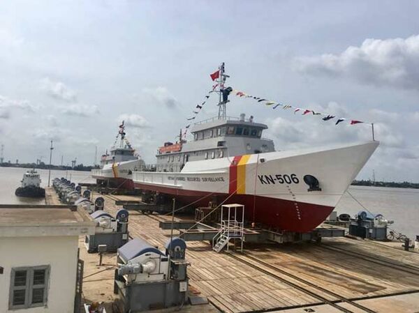 Hai tàu kiểm ngư số hiệu KN 506, 508 - Sputnik Việt Nam